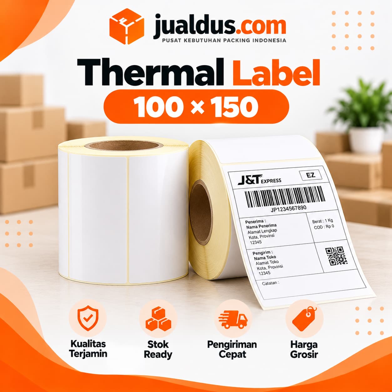 Thermal Label 100×150